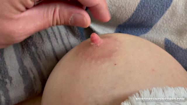 Nipples Play With Handjob Cum Shoot On Tits