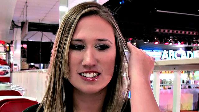 A bald pussy hottie in shorts get her hair pulled while getting her ass pounded in the bedroom