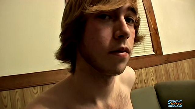 Young Skater with a Huge Dick and Ginger Hair - Liam