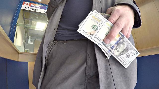 Russian Teen Loves Cash