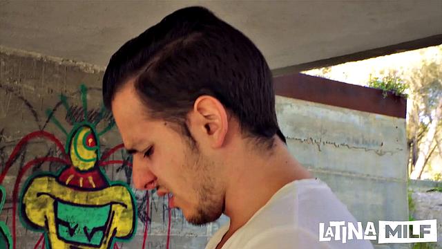 Clea Gaultier fucks outdoors