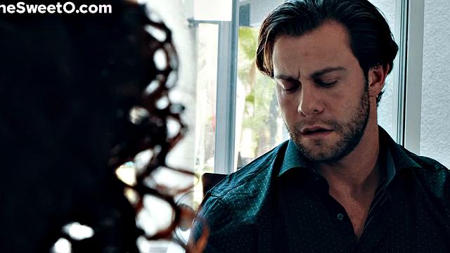 Stunning ebony babe by lover