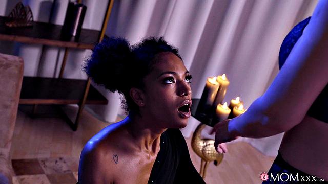 Interracial big tits MILFs