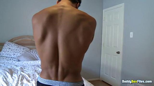watch hayden taylor moan with pleasure as he works a dildo