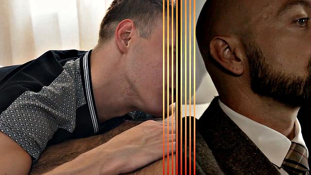Cole takes a rough, deep throat session and pushes his limits in hardcore gay action