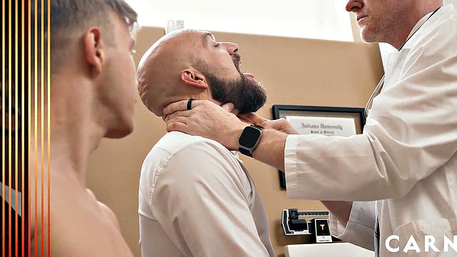Cole takes a rough, deep throat session and pushes his limits in hardcore gay action
