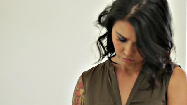 Tattooed dyke fingers BFF in asshole.