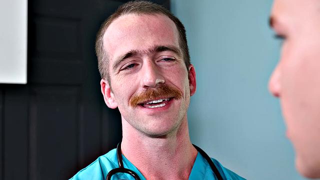 FamilyCreep - Doctor Stepdad Helps Stepson's Dick By Getting Fucked Good