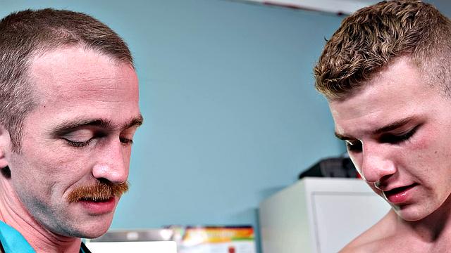 FamilyCreep - Doctor Stepdad Helps Stepson's Dick By Getting Fucked Good