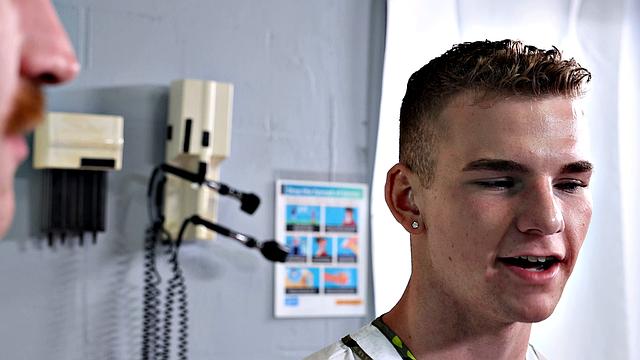 FamilyCreep - Doctor Stepdad Helps Stepson's Dick By Getting Fucked Good