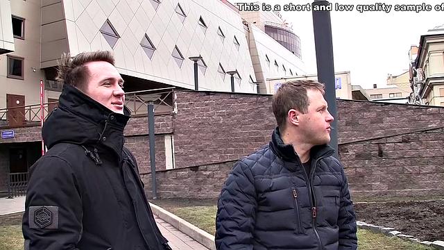 Awesome brunette babe in a kinky MMF threesome