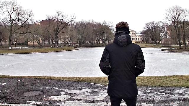 Awesome brunette babe in a kinky MMF threesome