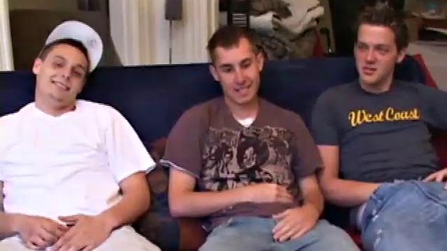 Gunner, Kiefer and Casey Blow Dick