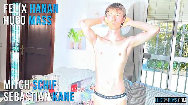 An Unstoppable Dick Attack - Part 1 - Hugo Mass, Mitch Schif, Sebastian Kane & Felix Hanan