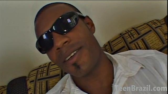 Hot Brazilian Double Blowjob and Threesome