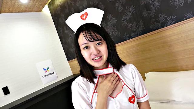 Mari Ozawa in nurse costume role playing cosplay sex	fun