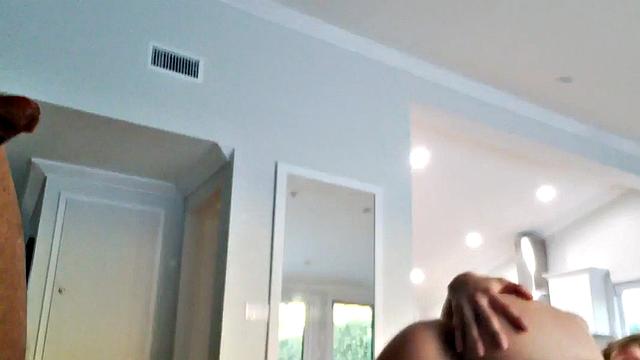 Bigbooty anal babe bounces on BBC before fucking in doggystyle