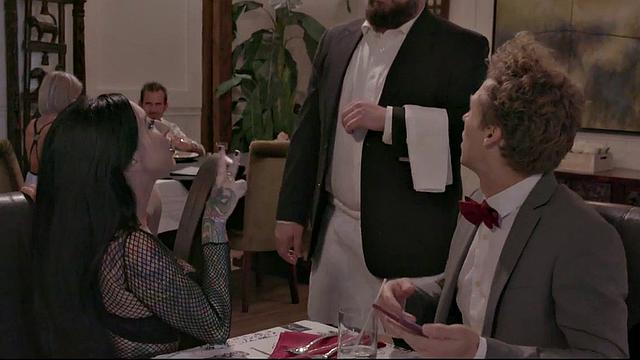 Doggystyled MILF drilled in pussy by big white cock