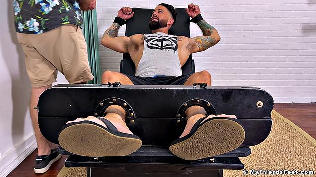 Hyper-Ticklish Alpha Gets Tickled - Alpha