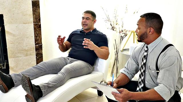 IR mesmerized hunk barebacked by doctor during 