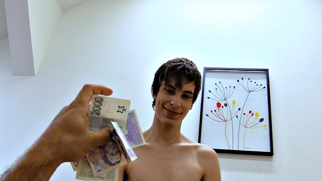 Euro twink fucked in ass after casting in gay office