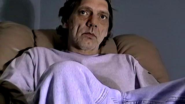 Stroking Cum From Grandpa Cock - Granddad