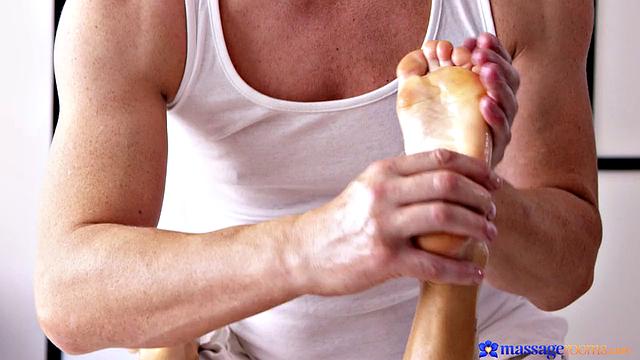 Sweet Italian girl's massage