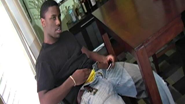 If you're a fan of ebony, it's hard not to be excited by this specimen of 19-year-old.