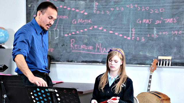 Playing the Skin Flute