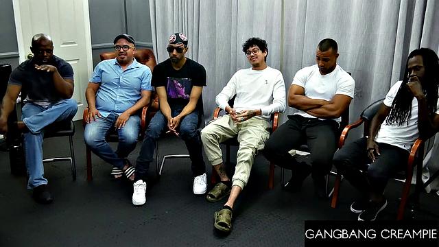 GangbangCreampie - Hot Blonde Barbie Gets All Her Holes Plugged With Cock