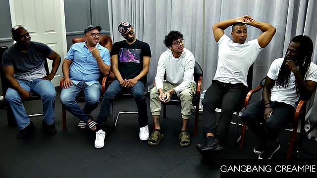 GangbangCreampie - Hot Blonde Barbie Gets All Her Holes Plugged With Cock