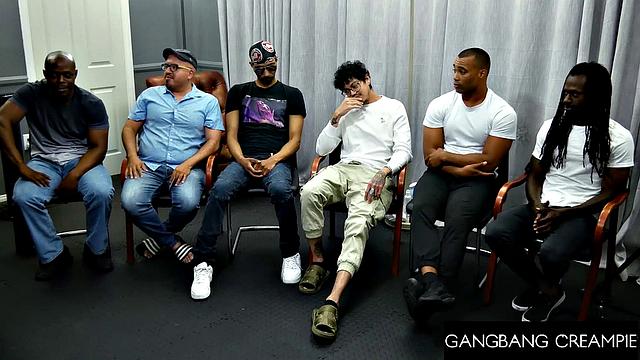 GangbangCreampie - Hot Blonde Barbie Gets All Her Holes Plugged With Cock