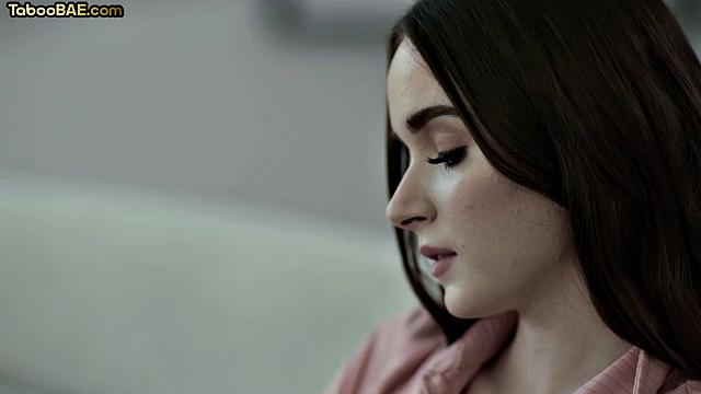 Taboo babe doggystyled by stepdad