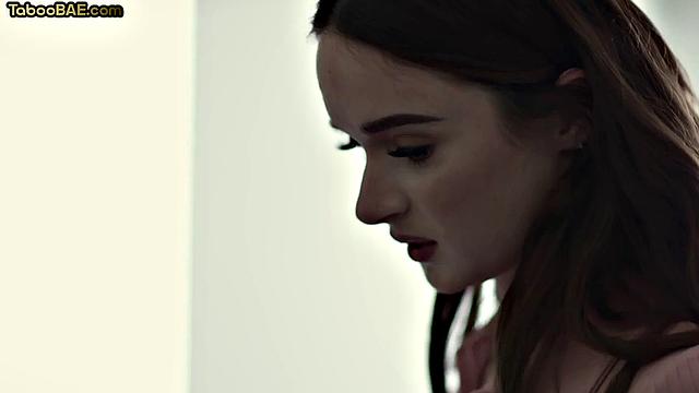 Taboo babe doggystyled by stepdad