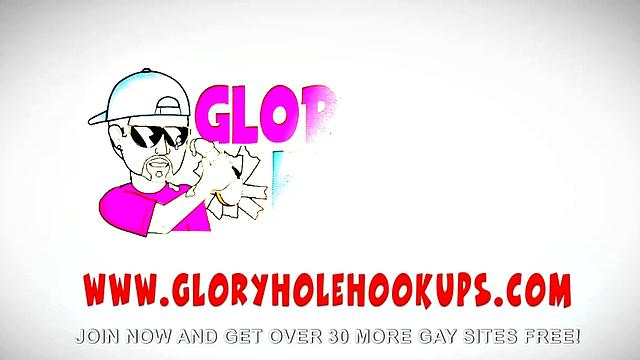 Gloryhole Sucking Black Cock
