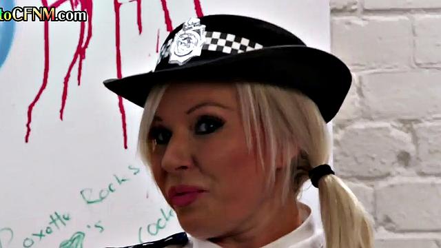 CFNM officers at gloryhole