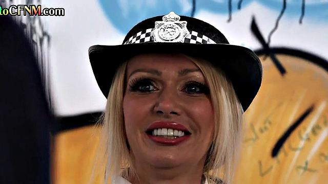 CFNM officers at gloryhole