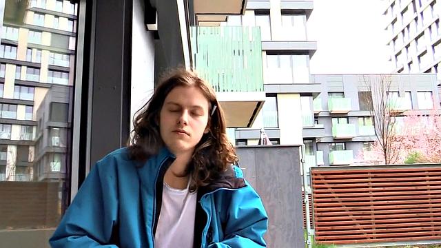 Pulled Euro twink assnailed on amateur casting