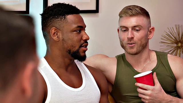 FalconStudios - Hot Bro Party With Hot Hunks Barebacking Hard
