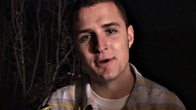 Coed party teen rides in reverse cowgirl