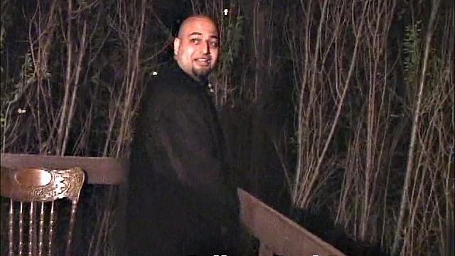 Coed party teen rides in reverse cowgirl