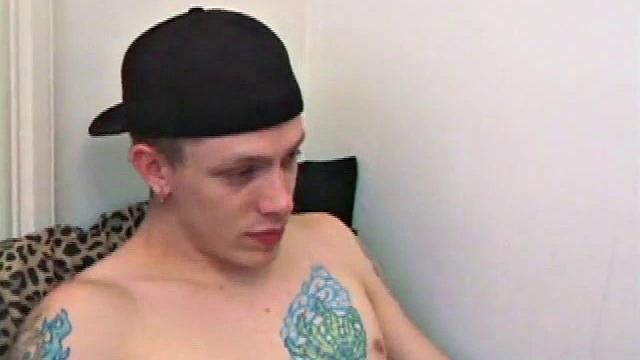 Roar joins Shane on the bed, and quickly whips out his cock. Roar loves sucking dick, and Shane shoots his load pretty quick. We rejoin them a bit later, and Shane tries his hand at sucking Roar's cock.