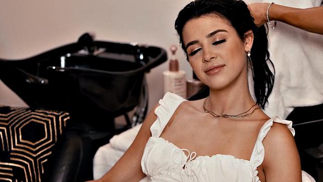 Sexy lesbians love making pussies wet before eating each other