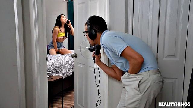 Spying on the Horny Viewer