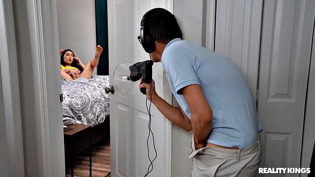 Spying on the Horny Viewer