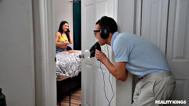 Spying on the Horny Viewer