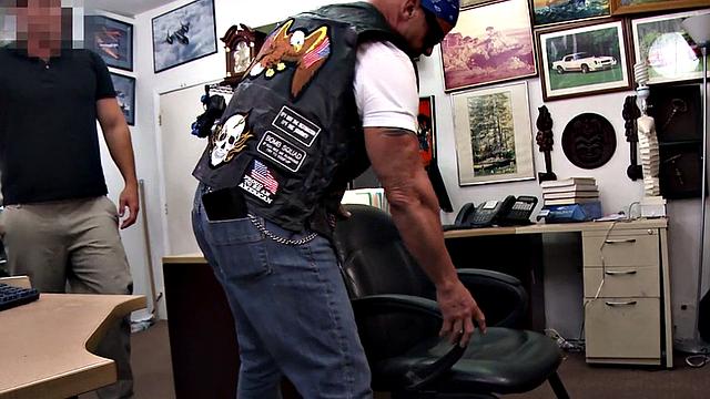 Mature gaypawn gets fucked in office anal sex