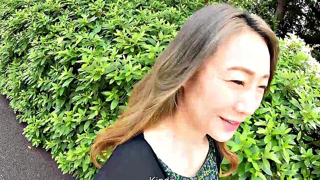 Miho Wakabayashi is a mature housewife looking for sex
