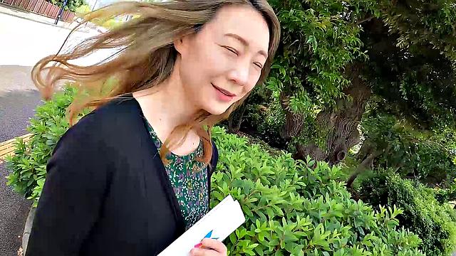 Miho Wakabayashi is a mature housewife looking for sex