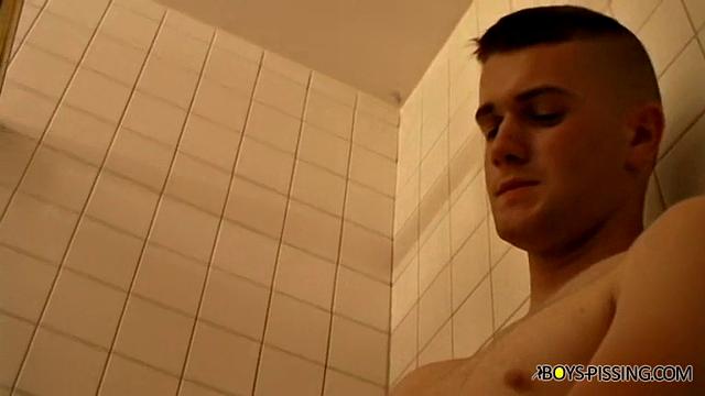 Bryce Gets Wet in the Shower! - Bryce Corbin